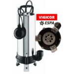 BOMBAS SUMERGIBLE CON TRITURADOR - VIGICOR